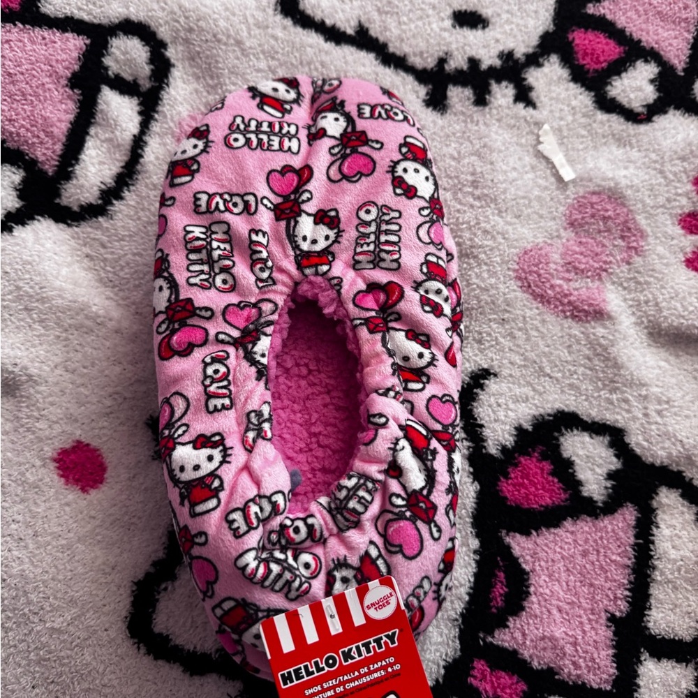 Hello Kitty pink slippers
